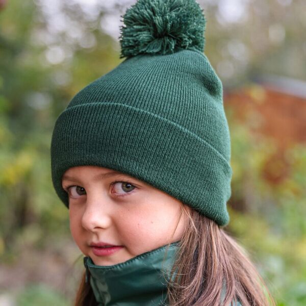 Warrington Warriors Junior pom pom beanie Thumbnail